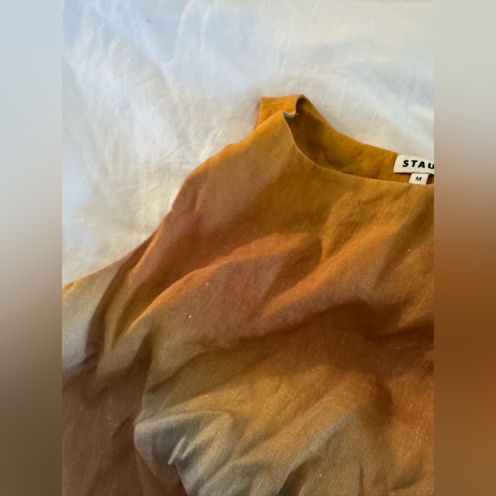 STAUD Boa Linen Mini Dress - Picture 5 of 14